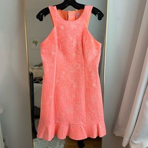 Lilly Pulitzer Neon Pink Mini Dress
